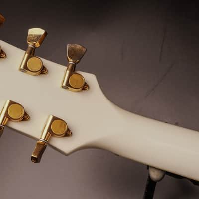 Epiphone LPC-80 Made in Japan Les Paul Custom 2001 Alpine White image 11
