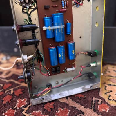 Vintage 1970s *1973* Carlsbro 50 Top Guitar Valve Amplifier 1x12 Combo Powertone imagen 20