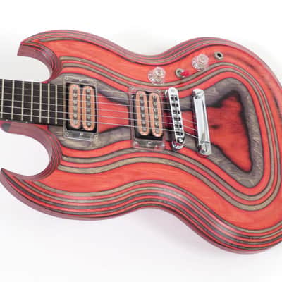 2009 Gibson Zoot Suit SG Limited Edition - Red and Black - Original Case Bild 7