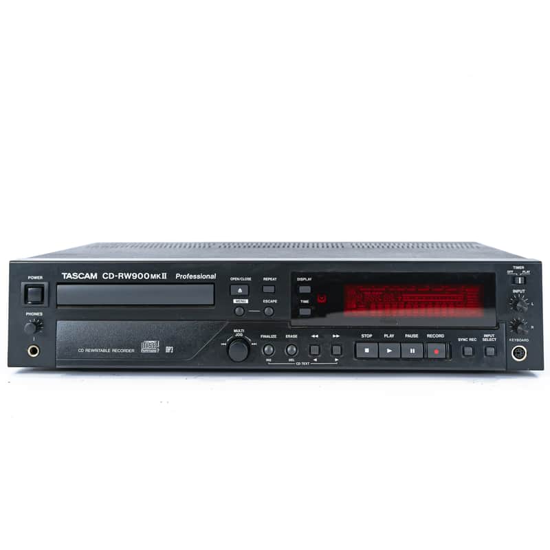 TASCAM CD-RW900MKII CD RW900 MKII Professional CD Recorder / Player image 1