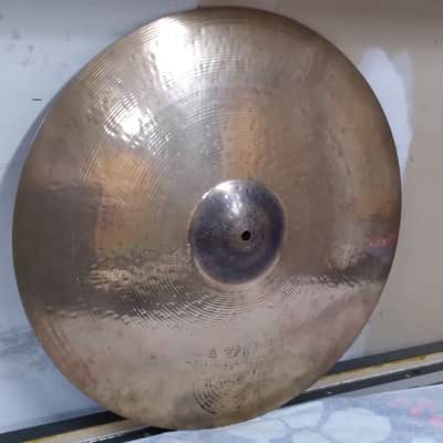 Sabian 21" HH Hand Hammered Raw Bell Dry Ride Cymbal - Brilliant image 2