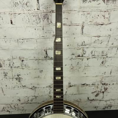 Vintage 1970s Lida Japan 5-String Bluegrass Banjo w/ Mahogany Resonator image 3