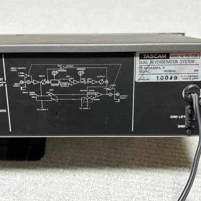 TASCAM RS-20B 80s Dual Spring Reverb Vintage, Serviced image 6