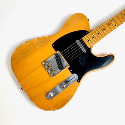 Fender Telecaster 53 Heavy Relic Paul Waller Masterbuilt 2024 Custom Shop Butterscotch Blonde image 3