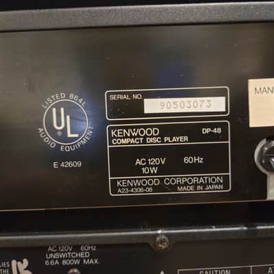 Kenwood true HI-FI stereo System w/ remote - refurbished image 17