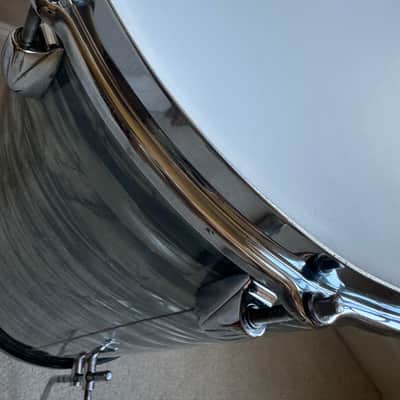 Gretsch Vintage 1951 Round Badge 14” x 21” Cocktail Snare Drum 50s - Blue Pearl image 25