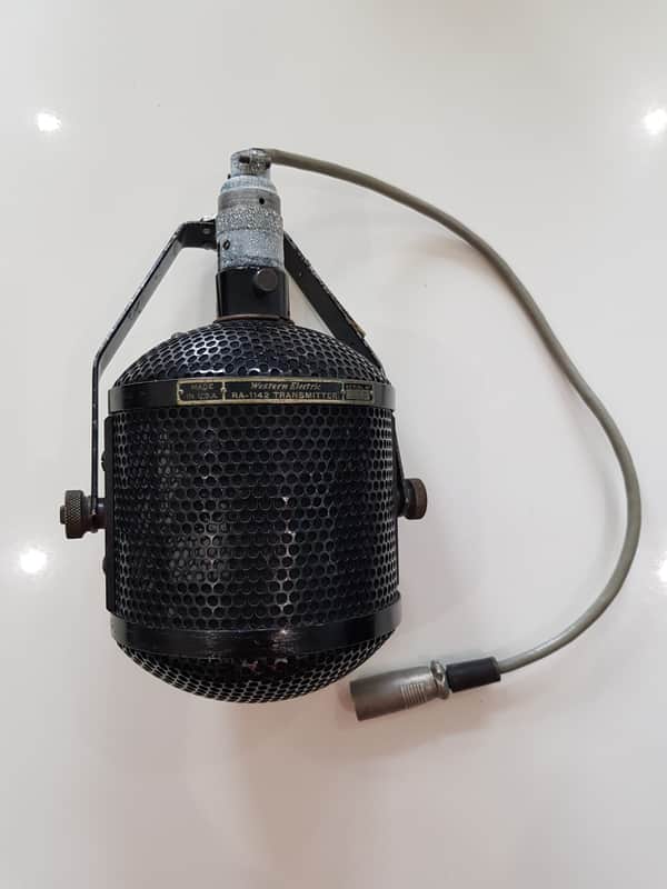 Western Electric RA-1142 Transmitter Multipattern Ribbon / Dynamic Microphone image 1