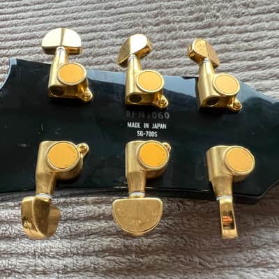 Yamaha SG700S in Rare Trans Green with Case – MIJ November 1998 image 6