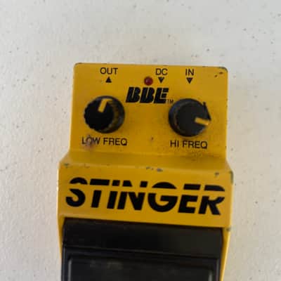 BBE Model 601 Stinger Sonic Stomp Enhancer Rare Vintage Guitar Effect Pedal image 2