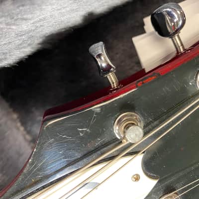 1996 Epiphone Riviera CH - Cherry - Includes OHSC image 14