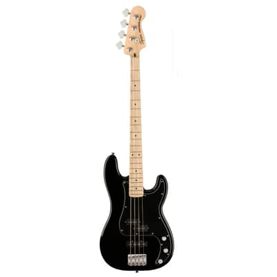 Used Squier Affinity Series Precision Bass PJ - Black w/ Maple FB image 2