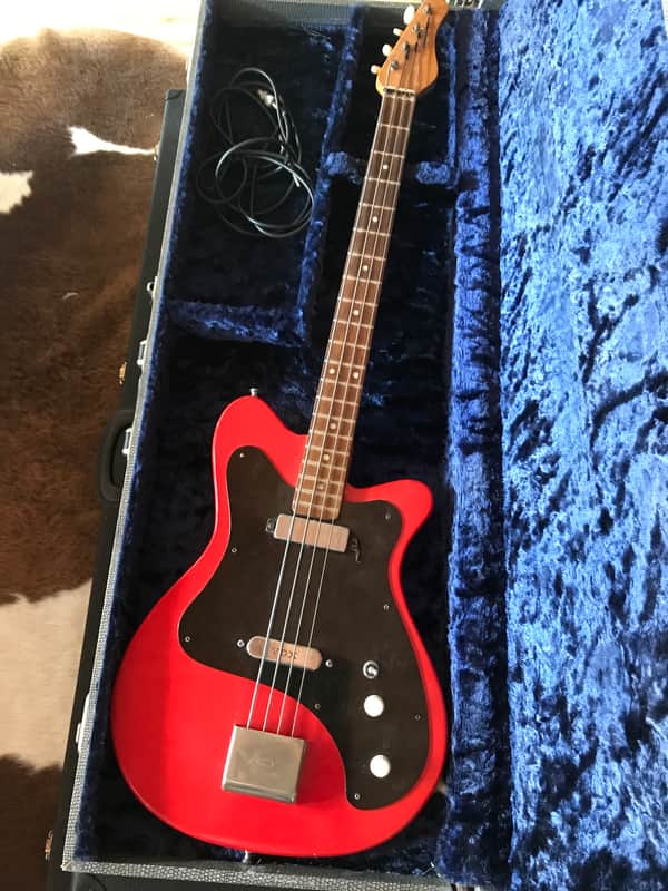 Vox Club 2 Bass 1962 - Red fiesta image 1