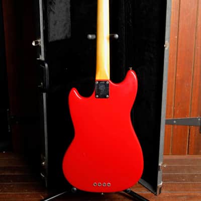 Fender Mustang Bass Guitar Torino Red Vintage 1966 Pre-Owned image 15