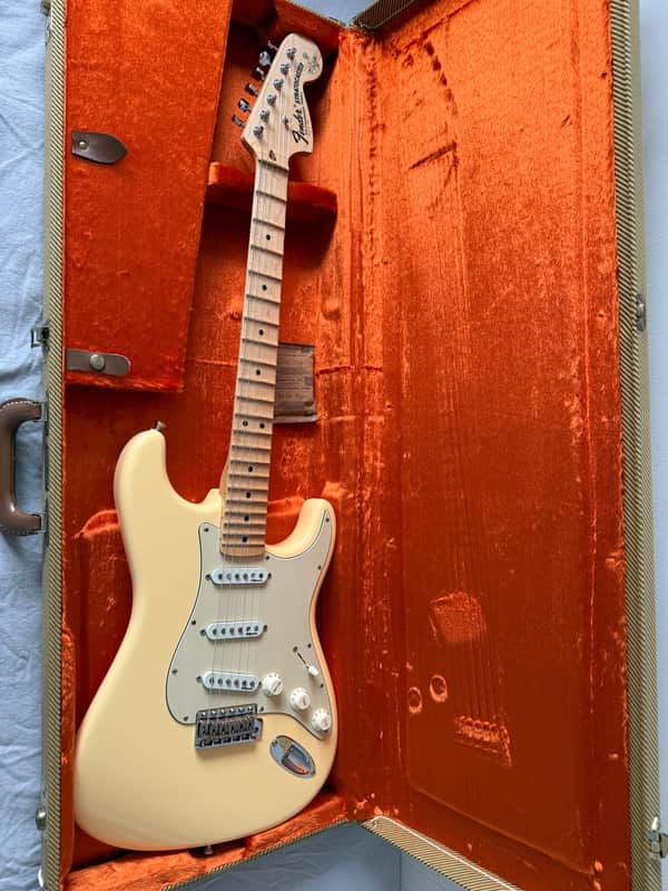Fender Stratocaster Yngwie Malmsteen USA 2005 Signature Model 2005 - Vintage Cream Butter White
