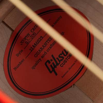 Gibson Johnny Cash SJ200 Vintage Cherry Sunburst Ltd. 2024 image 11