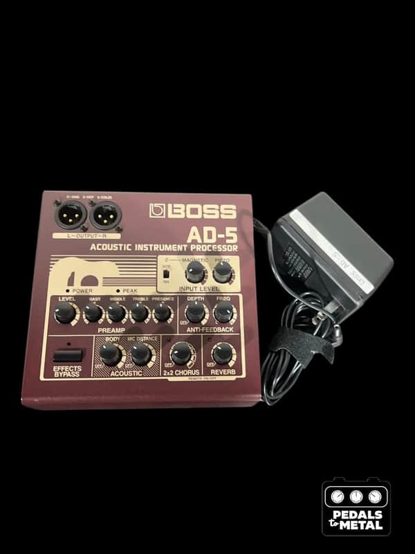 Boss AD-5 Acoustic Instrument Processor | Reverb