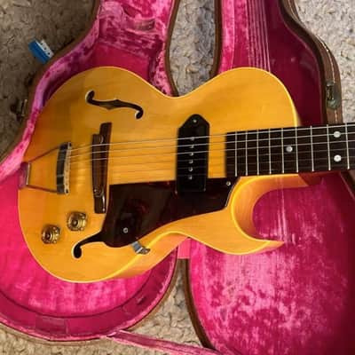 1954 Gibson ES140N 3/4 guitar, natural, worlds best! image 10