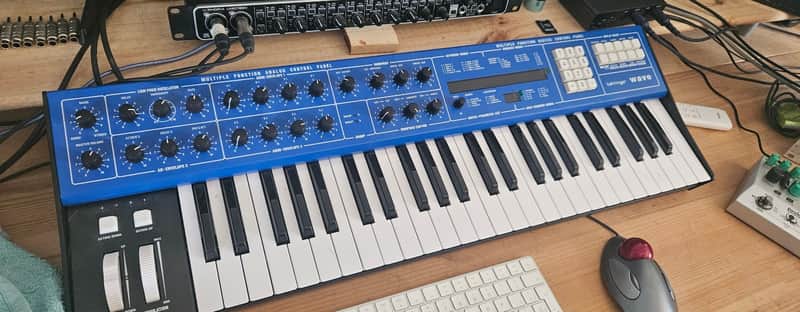 Behringer Wave 8-Voice 49-Key Hybrid Synthesizer 2025 - Present - Blue image 1