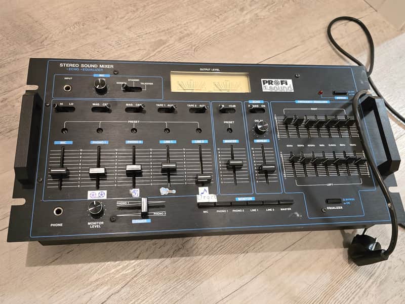 Pyramid PR-6700/Profi Sound Vintage Stereo Mixer from 1980 image 1