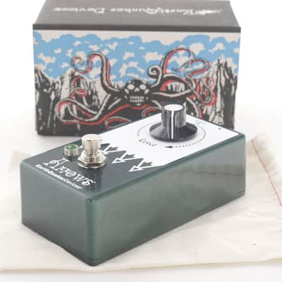 EarthQuaker Devices Arrows Preamp Booster V2 2025 Green Sparkle / White Print image 8