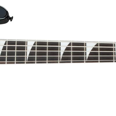 Jackson JS Series Concert Bass JS3VQ Amaranth FB Transparent Black Burst image 4