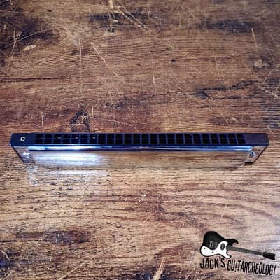 MIWHA Professional Harmonica - C Extended Range (2010s - Black / Chrome) image 4