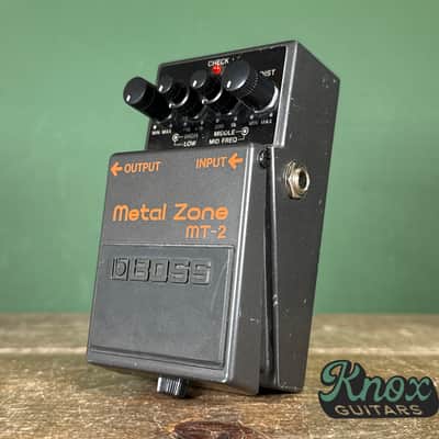 Boss MT-2 Metal Zone (Silver Label) 1991 - Present - Black image 1