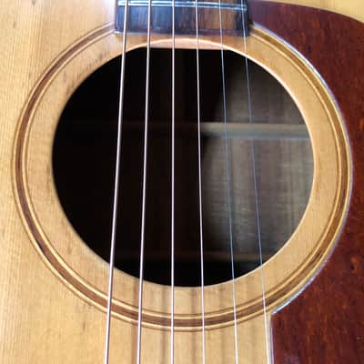 Très rare Washburn D-20 électro-acoustique fabriquée au Japon en 1984 par les ateliers Yamaki image 16