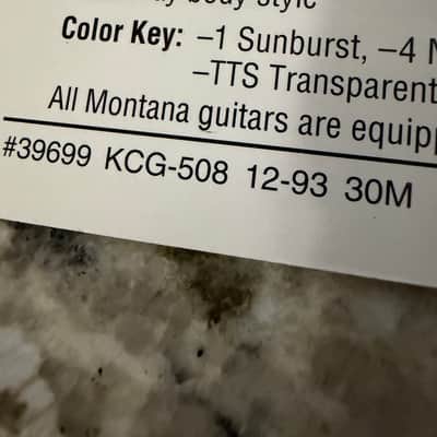 Montana Acoustic Guitar Catalog 1993 M18 M78 m28 EM28C EM24C image 3
