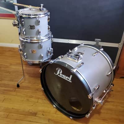 Pearl Export Series Drumset Portable Kit Grey Drumkit Excellent Conditions image 2