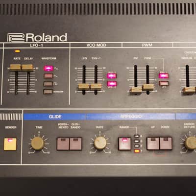 Roland Jupiter 6 61-Key Synthesizer 1983 - 1985 - Black image 8