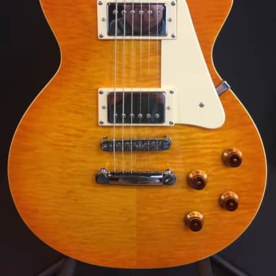 Agile AL-2000 Electric Guitar Flamed Lemon Burst image 2