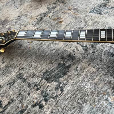 Burny Japanese RLC-60 1980s Custom Black Beauty image 5