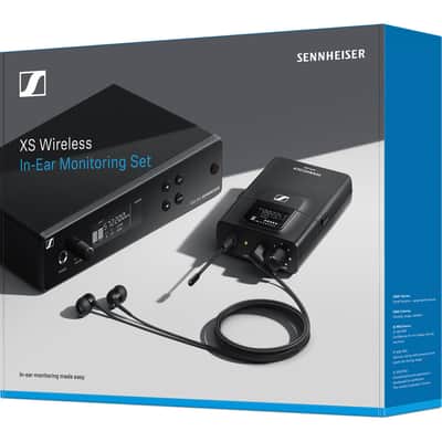 Sennheiser XSW IEM SET Stereo In-Ear Wireless Monitoring System A: 476 to 500 MHz (509146) image 8