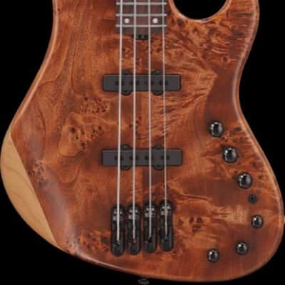 Ibanez MDM 4str Electric Bass w/Bag - Natural Mocha Low Gloss image 2