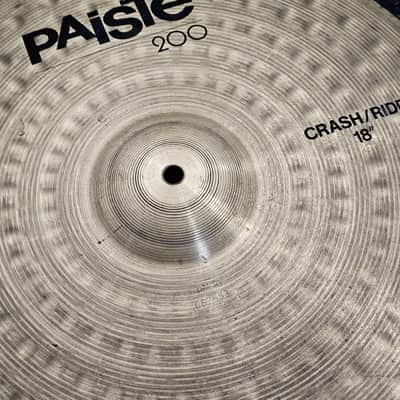Crash Ride Cymbal 18" Paiste 200 USED! RK2CR120826 image 3