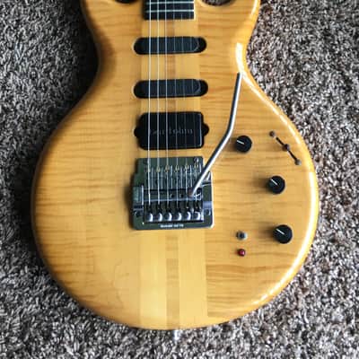 Vintage 1980's Pedulla MVP Electric Guitar & OHSC Bartolini HSS PUPs Kahler PAF Bridge Super Rare image 1
