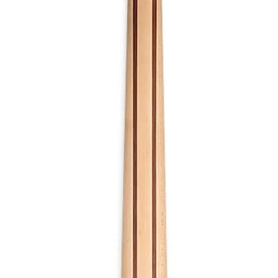 ESP LTD B-205SM 5 String Fretless Bass. Spalted Maple Natural Satin image 6