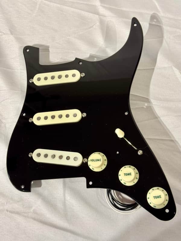 David Gilmour Signature Loaded Pickguard 2026 - Black Overdrive Custom Guitar