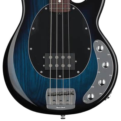 Ernie Ball Music Man StingRay Special Bass Guitar - Pacific Blue Burst with Rosewood Fingerboard image 1