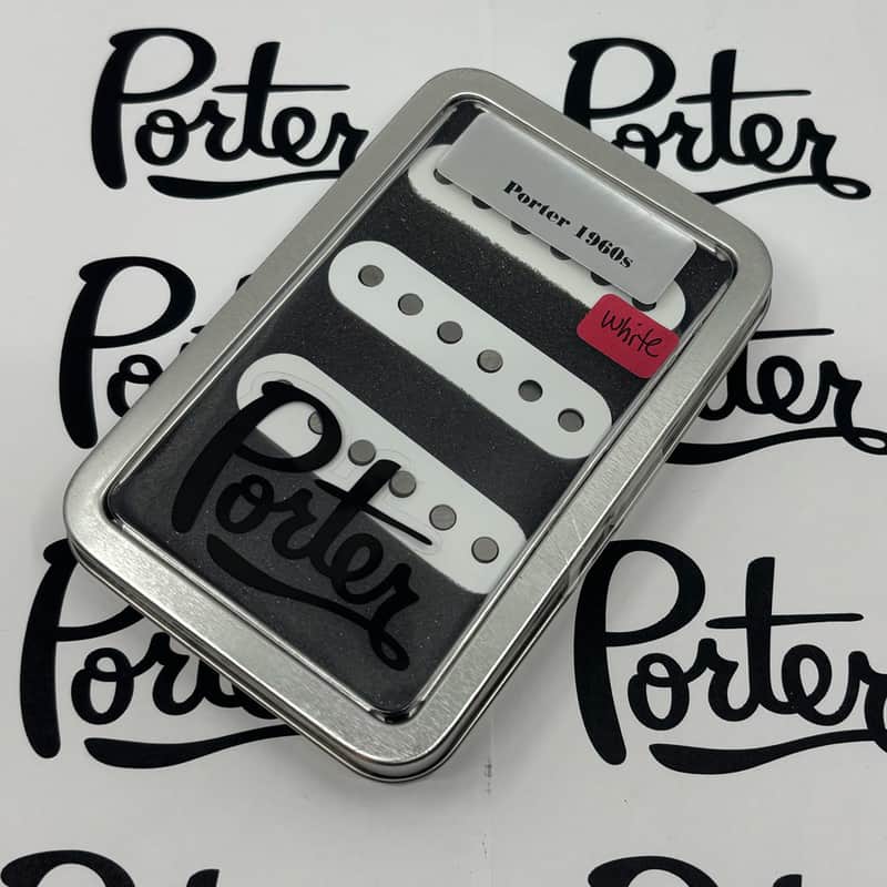 Porter 1960's Strat Pickup Set - White image 1