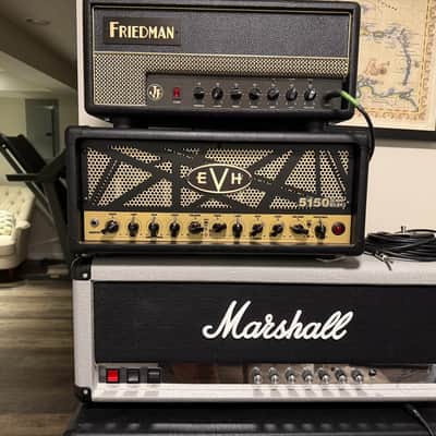 EVH 5150 III EL34 3-Channel 50-Watt Guitar Amp Head 2017 - Present - Black image 1