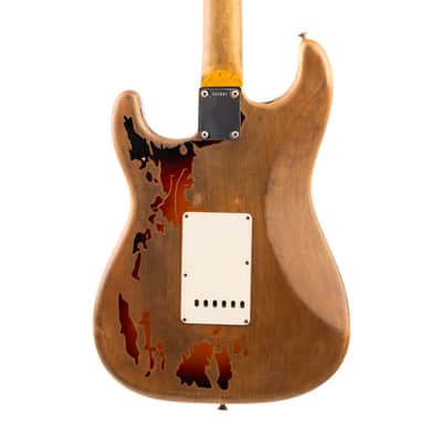 2012 Fender Custom Shop Rory Gallagher Signature Stratocaster - 3-Color Sunburst image 5