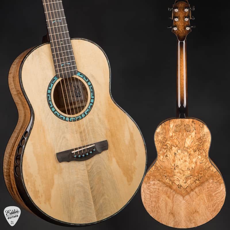 Kevin Ryan Mojave Series Paradiso Grand Concert - Engelmann Spruce & Spalted Maple - NAMM 2026 #1301 image 1