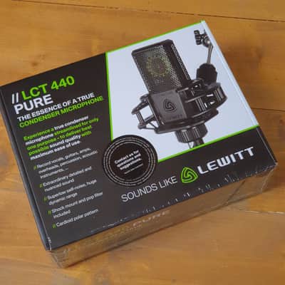 Lewitt LCT 440 Pure 1" Condenser Microphone + NEW with invoice image 1