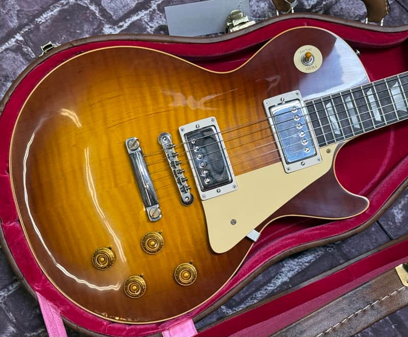 Gibson Custom Shop 1959 Les Paul Standard VOS Iced Tea Burst New Unplayed Auth Dlr 8lb9oz #028 image 1