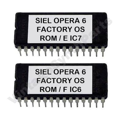 Siel Opera6 firmware Factory OS Eprom Opera-6
