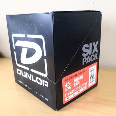 (6 PACK) Dunlop DBS45105 Bass Strings Stainless Steel M 45-105 image 4