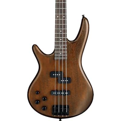 Ibanez GSR200BL Gio Soundgear Left-Handed Bass Guitar - Walnut Flat image 1
