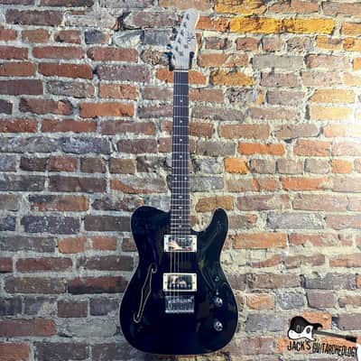 Michael Kelly 58 Thinline Electric Guitar (2020s - Black) image 2